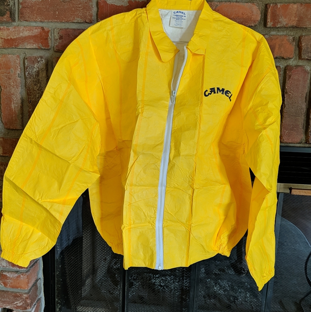 Vintage camel zip up